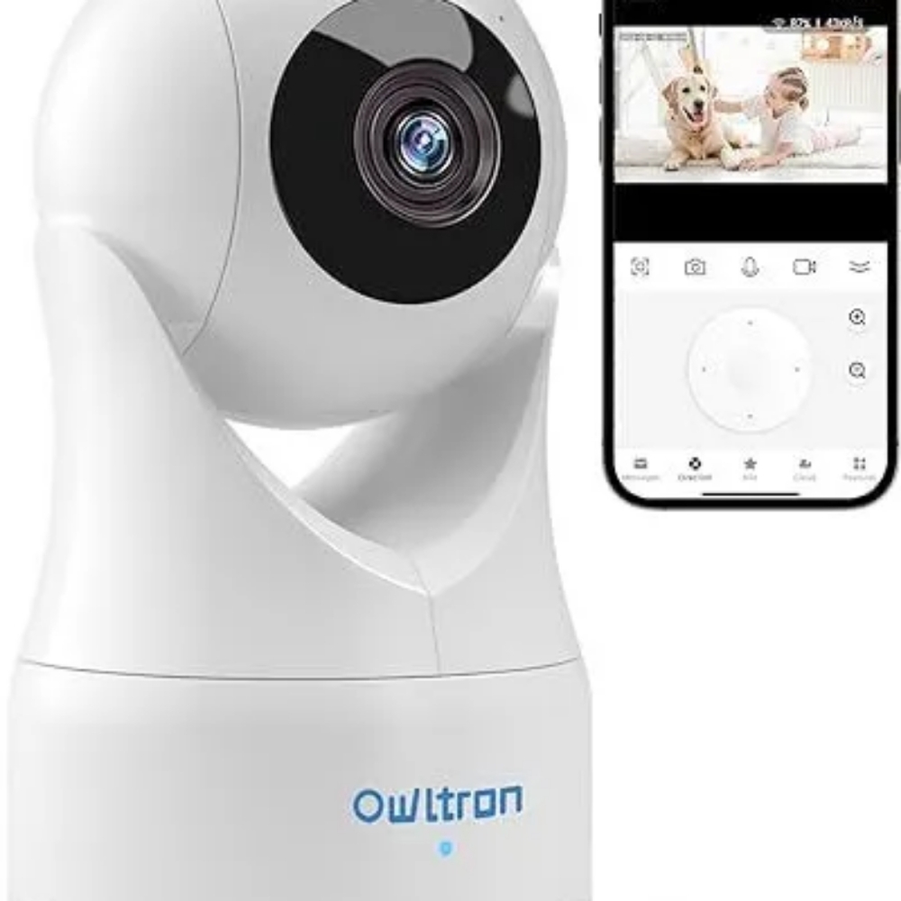 Title : owltron Indoor Camera, 360° Pet Camera with App for Dog, 1080P Home Secu